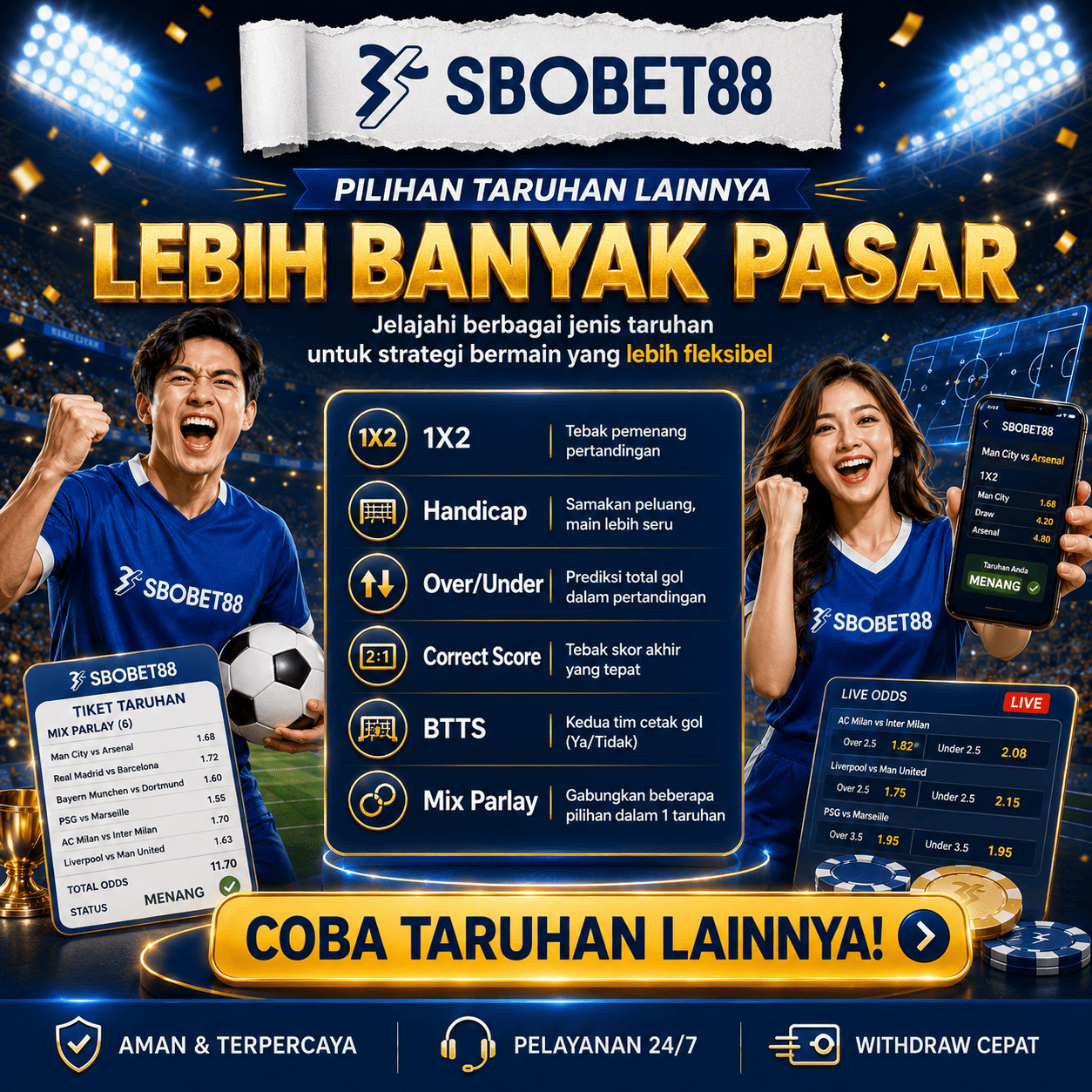 Mix parlay SBOBET88