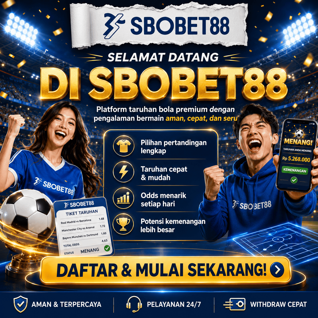SBOBET88 football betting